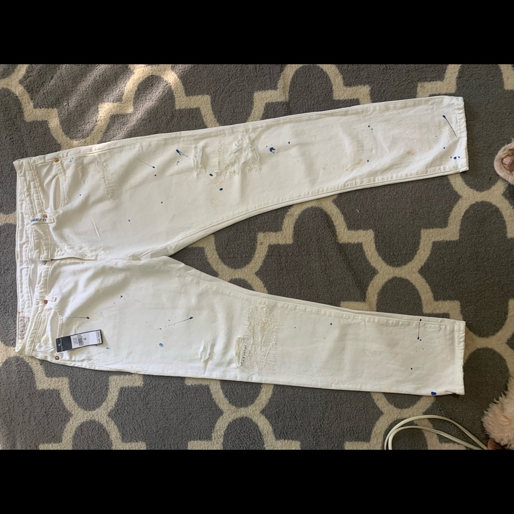 Ralph Lauren women white jeans